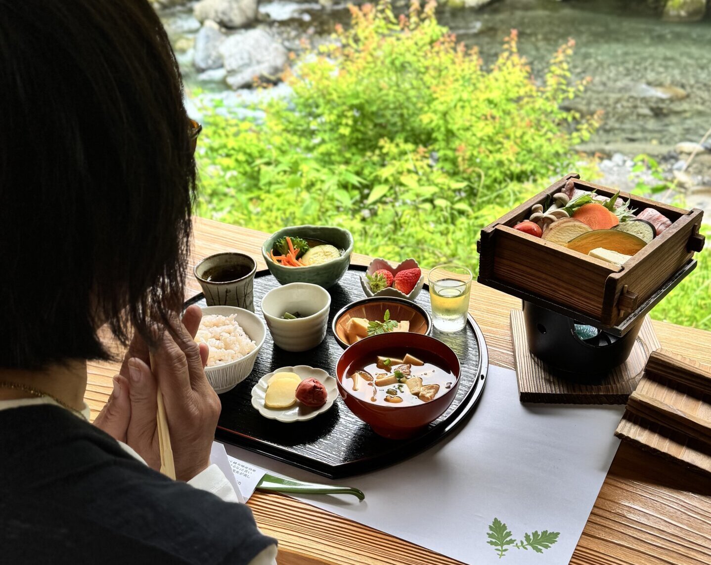 食事の様子(一例)